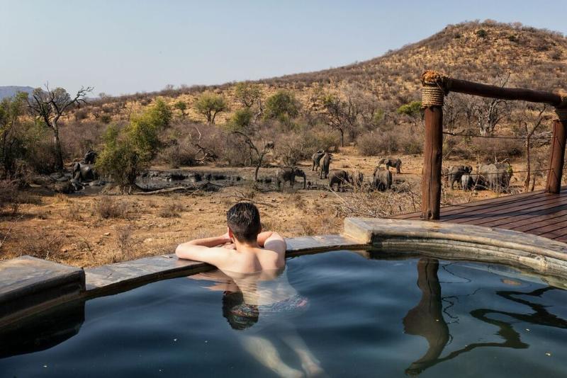 Impodimo Game Lodge Madikwe Wildreservaat Buitenkant foto